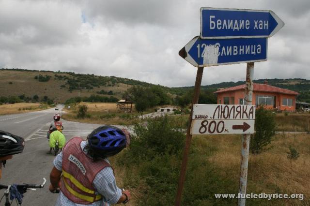 Bulgaria - Jim and Drew trying to make sense of Cyrillic letters...actually not as hard as you think =) 