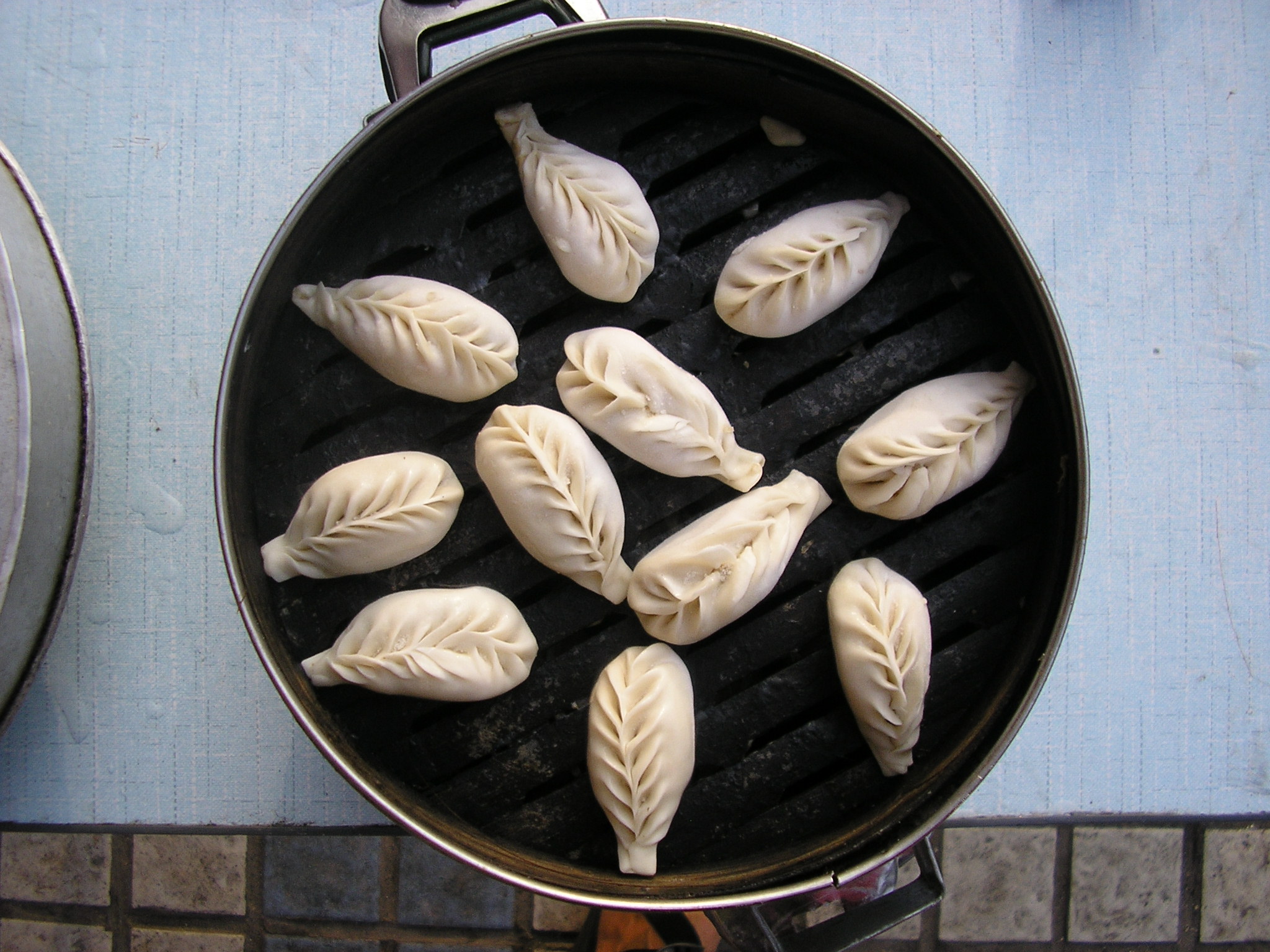 Jiaozi (dumplings)Shuyang, Jiangsu prov. Oct 6, 2007