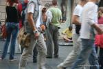 Serbia, Belgrade - Playing music on Belgrade's pedestrian main street