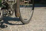 Serbia - On cobblestone...the longest cobblestone road I've ever seen; about 5km in the mountains