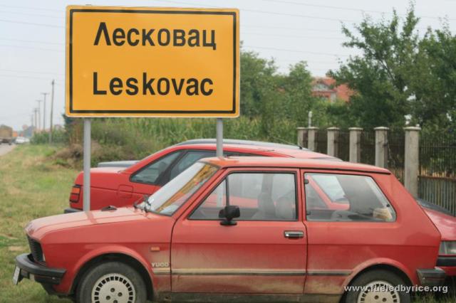 Serbia - A Yugo, still the most popular car in the former Yugoslavia, made by Zastava.