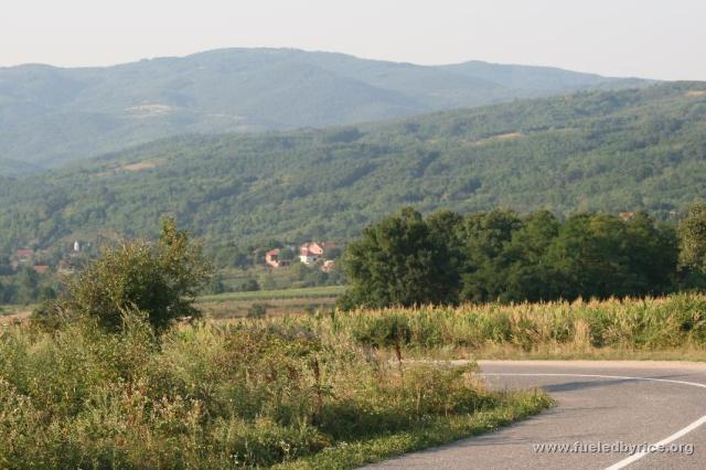 Serbia - country roads in central Serbia