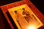 Serbia, Belgrade - inside St. Sava's Temple - an Icon