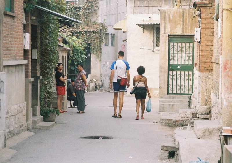 Peter and Nakia walking