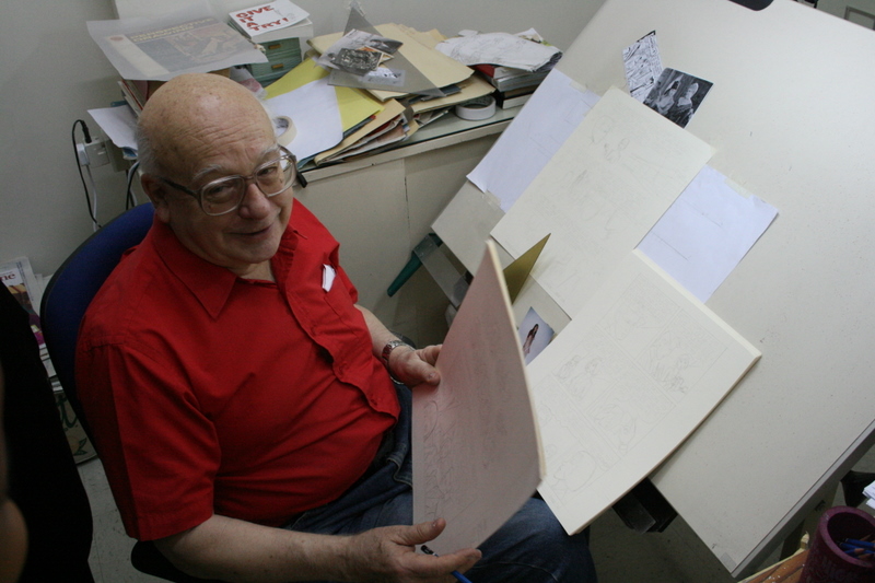 Bro. Sebastian is a cartoonist, and one of the nicest Maryknollers I've met while teaching through their China service project.