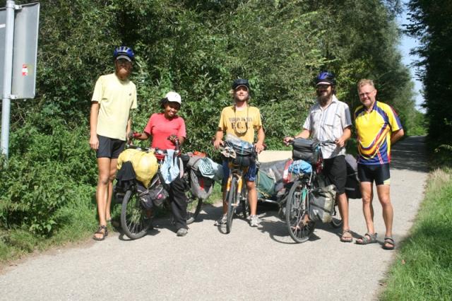 Austria, Donauradweg (The Danube River Bicycle Way) - With Thomas, a German history and sociology high school teacher on sabatic