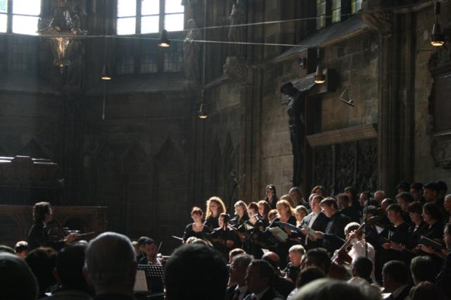 Austria, Wien (Vienna) - Schuller's mass at St. Stephan's Cathedral...an outstanding musical service. (Nakia)