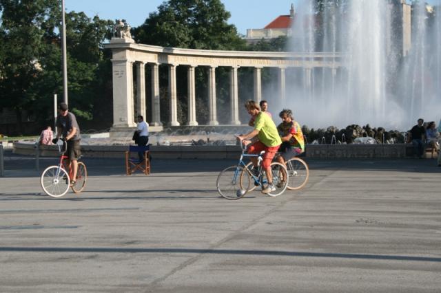 Austria, Wien (Vienna) - Bike soccer 2