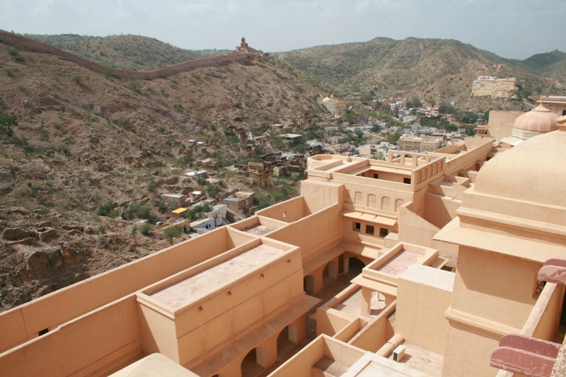 India, Rajistan, Jaipur - at The Amer Fort