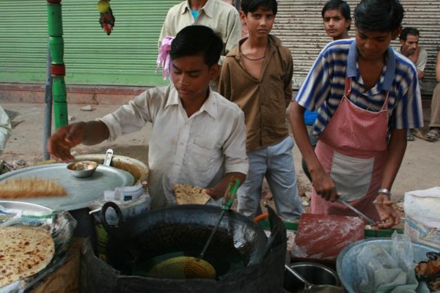 India, Rajistan, Jaipur - street food