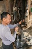 China, Guangdong prov - Wood mill worker