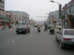 China - biking through town