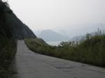 China, Guangdong - Mountain road, not too far from where Nakia had her big wipe out