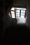 Oct 29 - narrow and percarious stairs leading to our rooms in Jingdezhen
