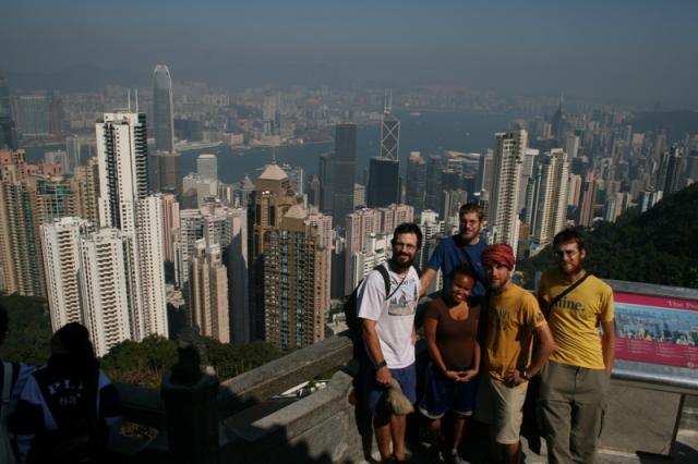 Fueled By Rice in HONG KONG.  Victoria Peak.