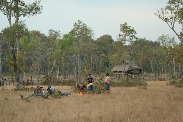 Camping in Lao