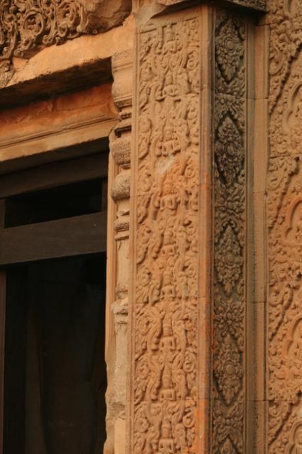 Cambodia - Angkor Wat - intricate stone carving