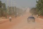 Cambodia - So it was a dusty ride to the Thai border