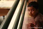 India, West Bengal, Katna village, Jagriti Primary School - An eager student