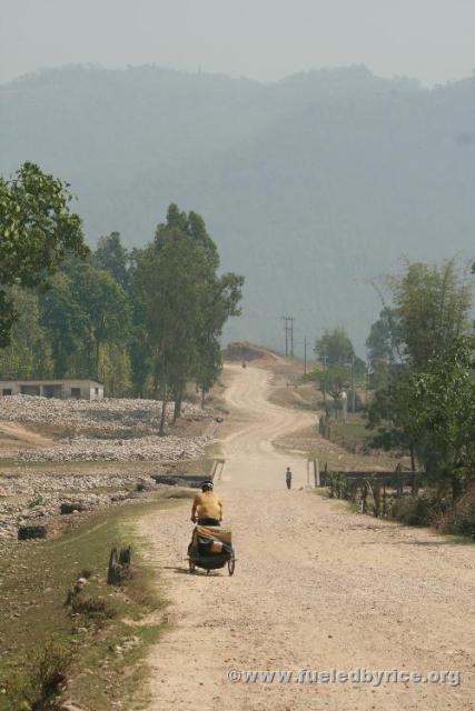 Nepal, Himalayan foothills - Our "back road" to Kathmandu
