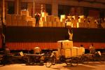 China, Guangzhou City - Late night shipping, semi to tricycle [Peter]