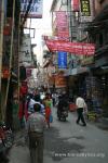 Nepal, Kathmandu, Thamel - Kathmandu's busteling tourist area, filled with cheap guesthouses, western food, outdoors stores for 