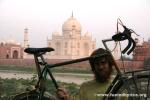 India - Wıth Bıkes behınd the Taj
