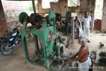 India, Rajistan - a Rube Goldberg type metal press