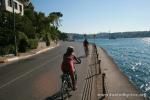 Türkiye, İstanbul - Cycling along the Bosphorus Straight coming back from a day trip to the Black Sea