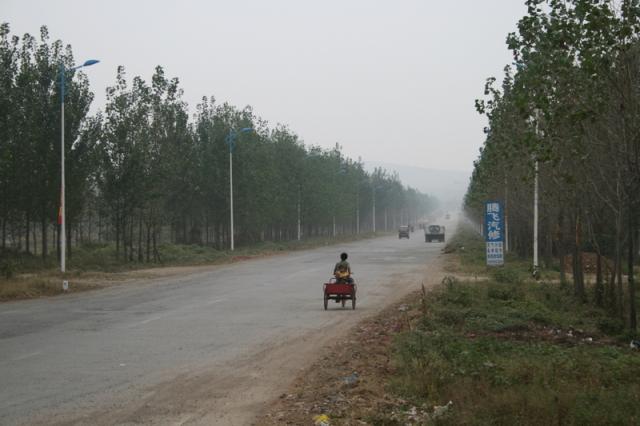 A nice road in southern Shangdong province.