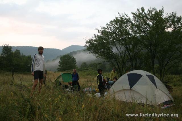 Bulgaria - One of our most beautiful and secluded campsites near the Serbian border