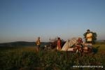 Serbia - Camping in Alfalfa in the Serbian hills