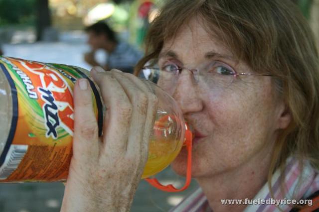 Bulgaria - Netzy quenching her thirst