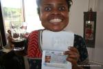 Serbia, Belgrade - Miraculously, Nakia got her Schengen Visa (for Western Europe) in 6 hours, thanks to many e-mails to the Fren