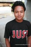 Nepal, east lowlands, Jamunibas village [homestay] - portraits. This young man hung out with us, but his English wasn't as good