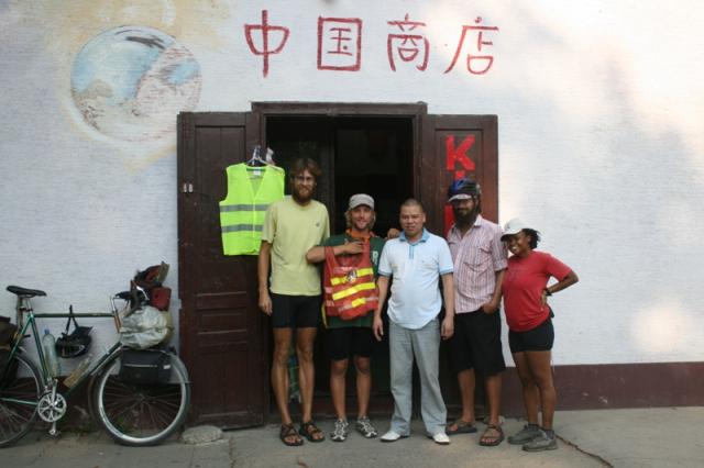 Serbia - "China Store" - In a small Serbian village, we found this Chinese man with his wife from Zhe Jiang province r